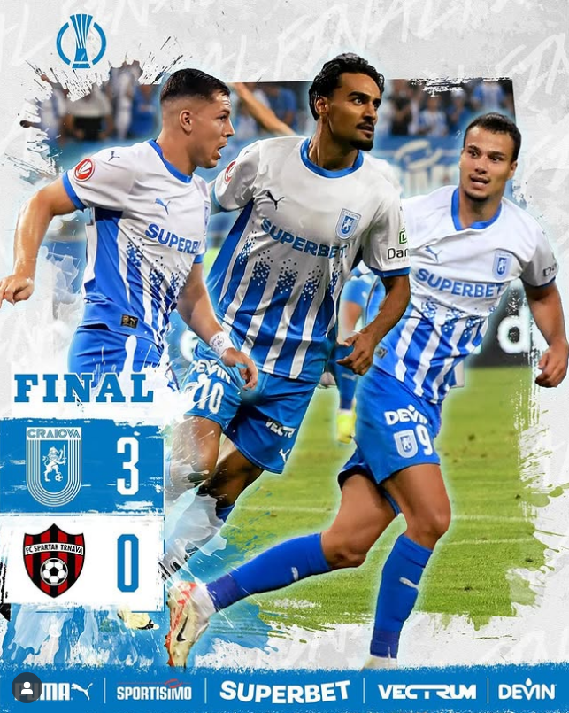 Rezultat Craiova vs Trnava