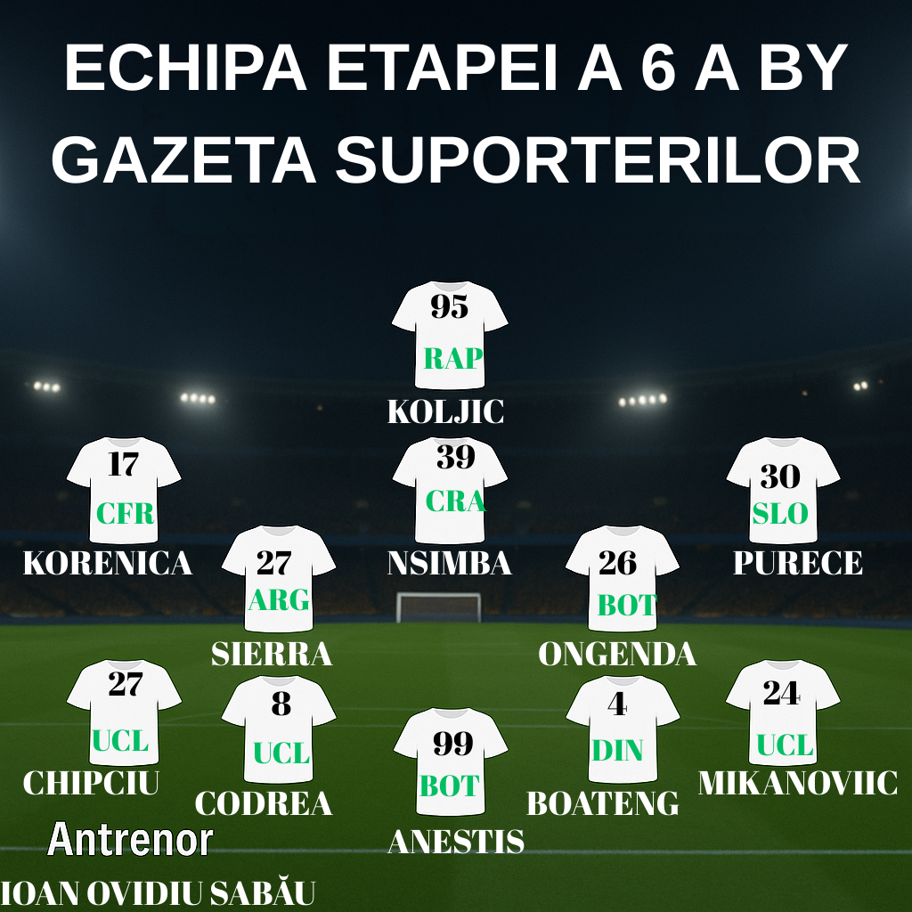 Echipa etapei a 6 a - rezumat