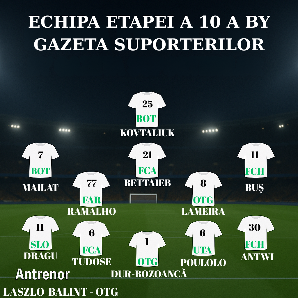 Rezumat echipa etapei a 10 a