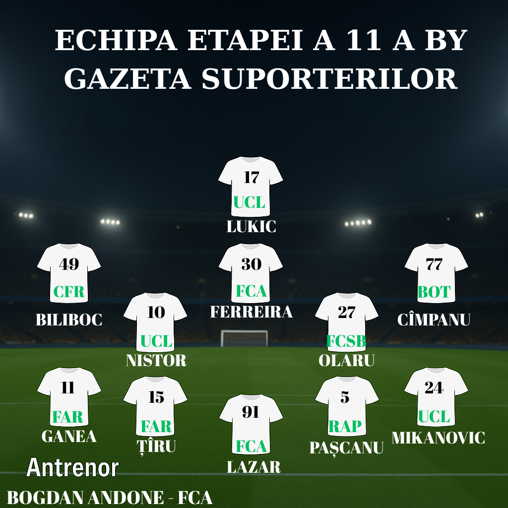 Rezumat - echipa etapei a 11 a 