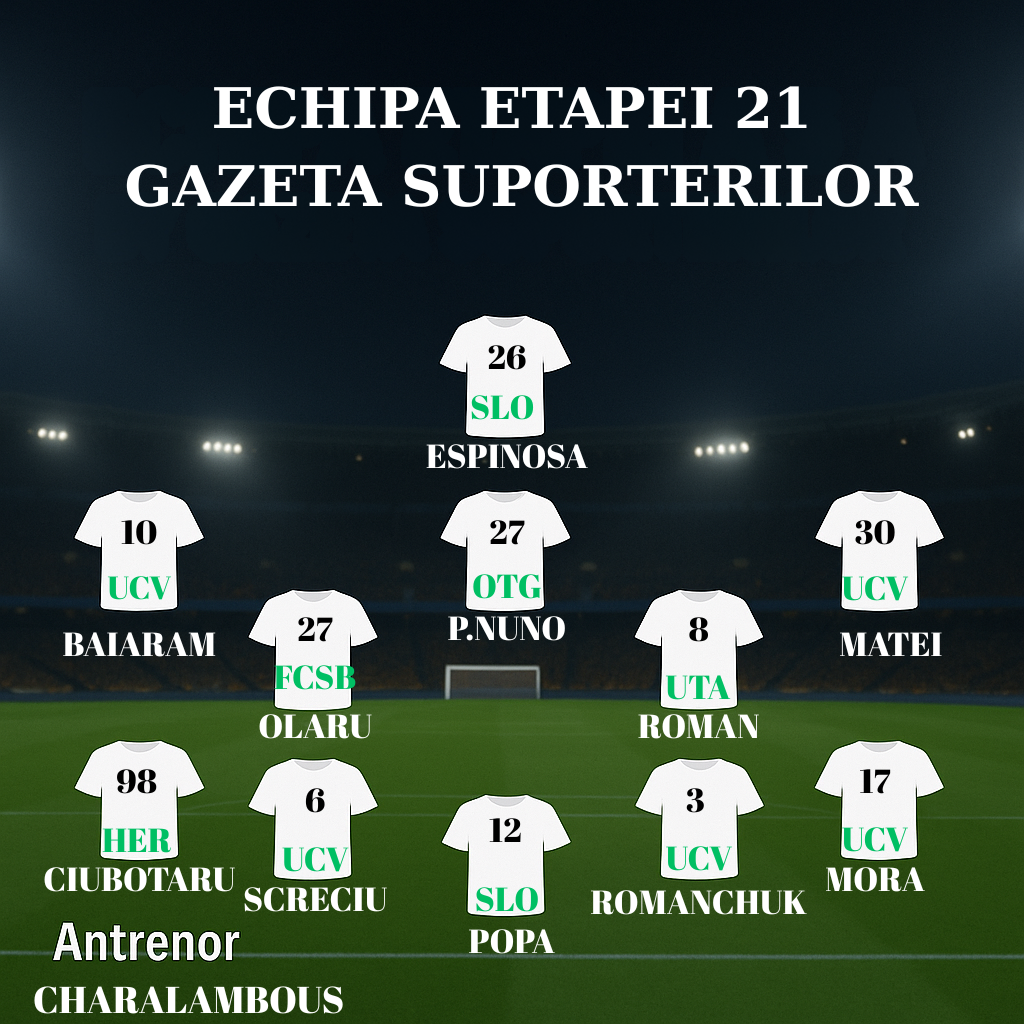 rezumat - echipa etapei 21