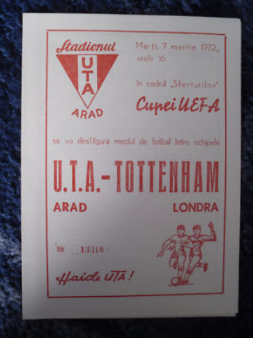 UTA Arad vs Tottenham Hotspur
